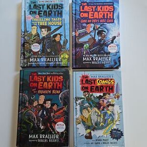The Last Kids On Earth Book Lot Set Of 4 Books Netflix Series Graphic Novels
